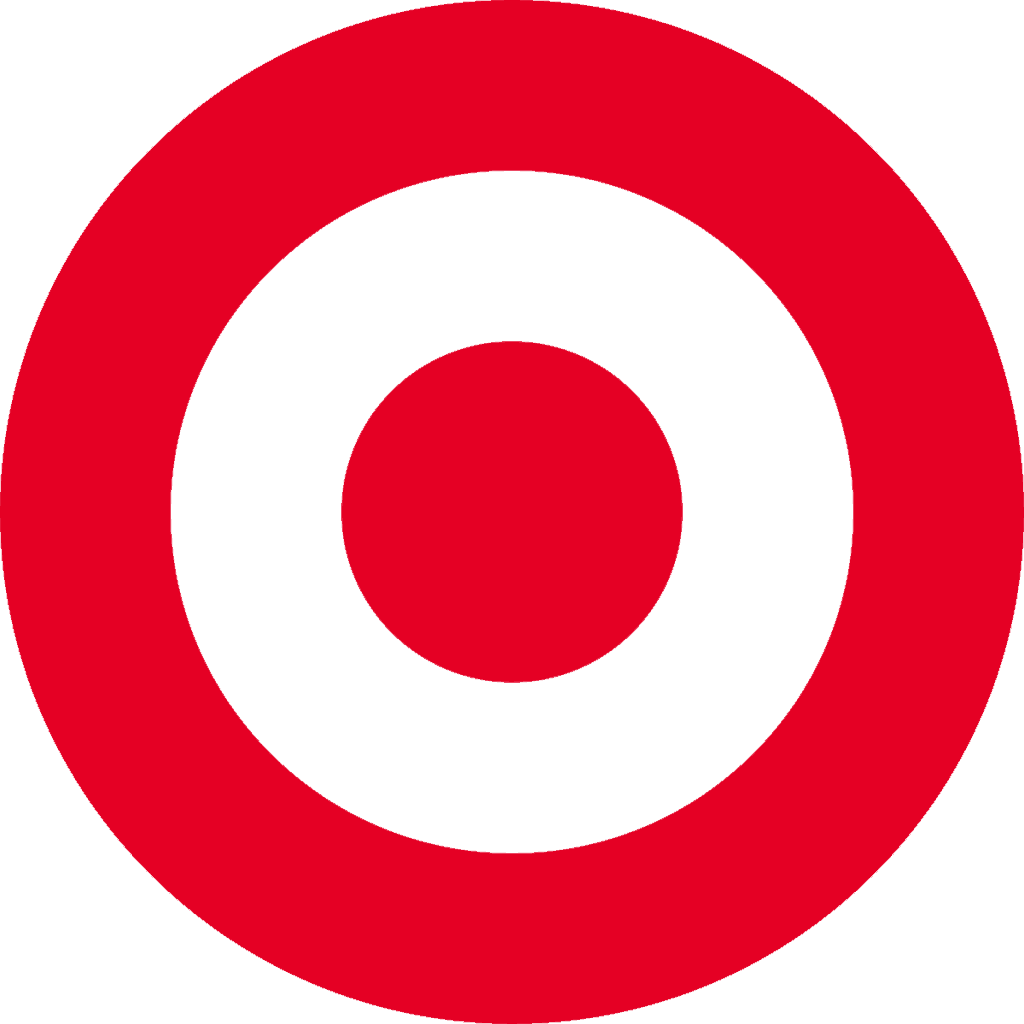 Target codes. Constant target logo. Rad icon logo.