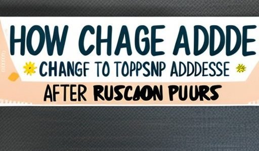 How To Change Shipping Address On Etsy After Purchase