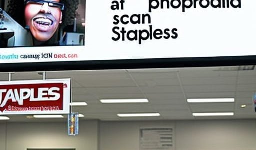 Can You Scan At Staples