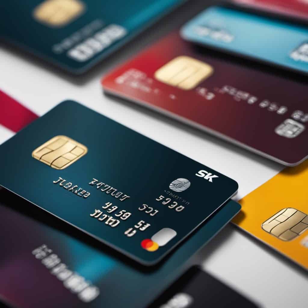 Top Business Bank Accounts for Canadian Companies 1 An image showcasing a diverse range of sleek, modern bank cards, representing the top business bank accounts for Canadian companies