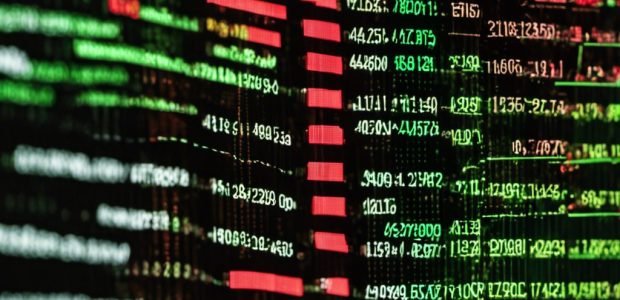 Unleashing the Potential: Investing for Daily Profits 1 -up shot of a vibrant stock market graph displayed on a computer screen, with glowing green and red lines representing daily profits and losses, surrounded by a sea of intense investors