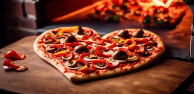 What Pizza Places Make Heart Shaped Pizzas for Valentine's Day? 1 heart shaped pizzas for valentine s