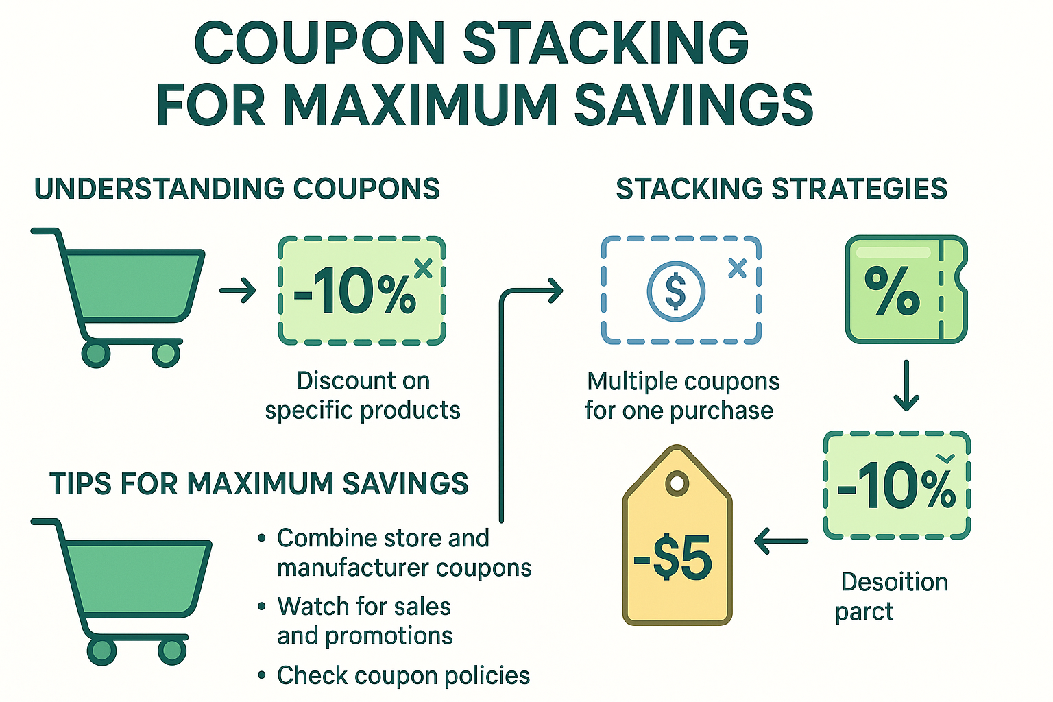 Coupon Savings: What Stores Let You Stack Coupons for Maximum Discounts 63 629 38589 4 0 HNWHZ coupon stacking infographic savings guide