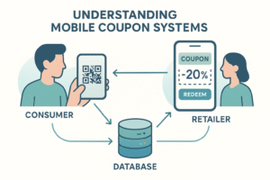 How Do I Use Coupons on My Phone at Checkout: Easy Ways to Save 2 629 38804 4 0 XH2BG mobile coupon systems infographic