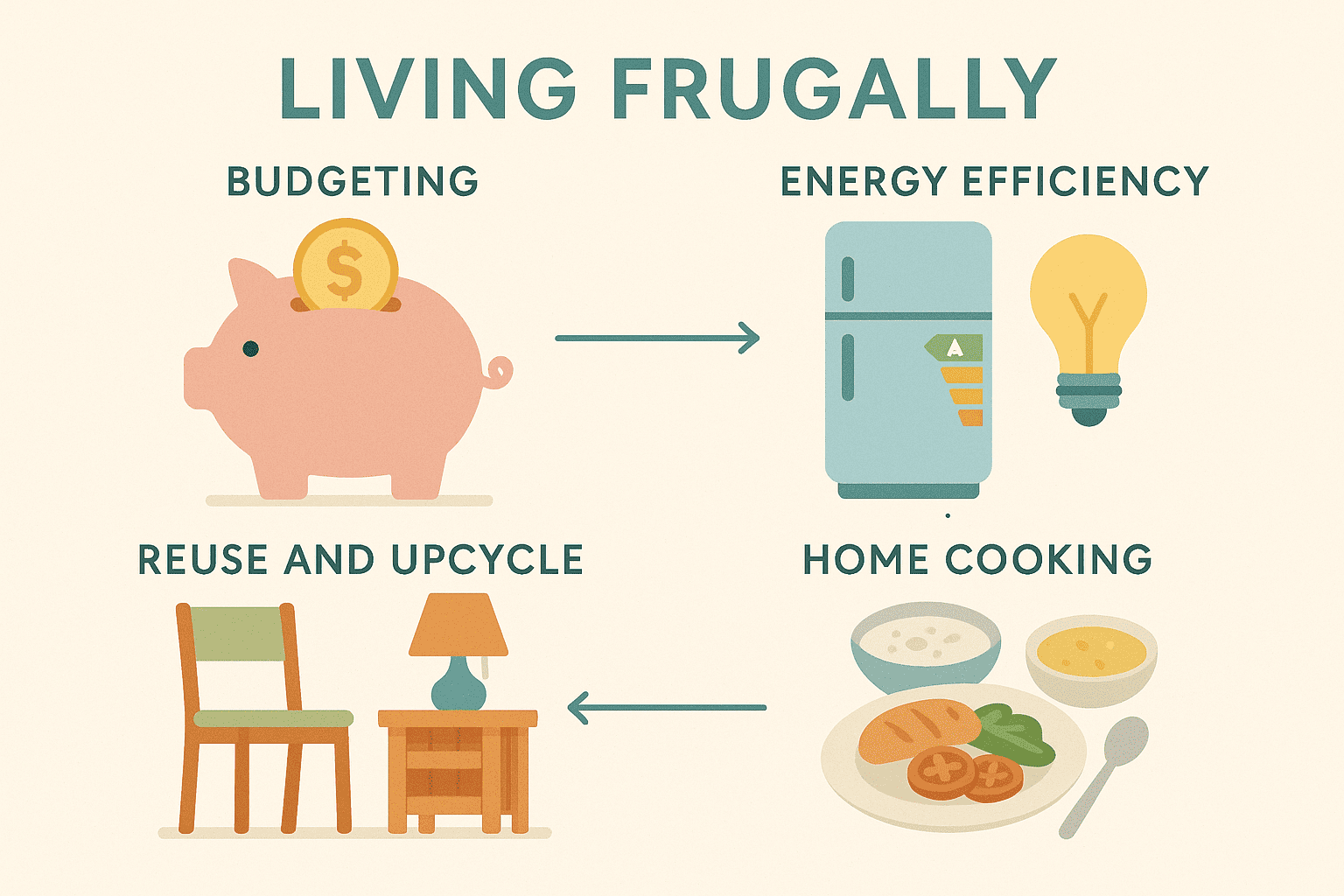 What Are Some Couponing Tips for Busy Moms: Essential Coupon Advice for Busy Moms 27 629 38805 11 13 JZJ6W frugal lifestyle essentials poster