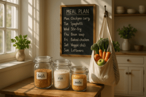 What Are Some Couponing Tips for Busy Moms: Essential Coupon Advice for Busy Moms 9 629 38805 7 7 RZ76F family kitchen money saving tips