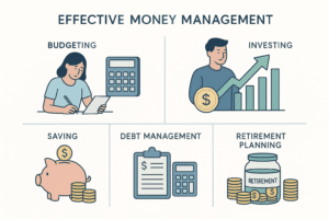 629 38805 9 9 G5OED money management strategies infographic