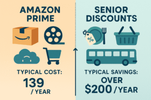 How much is Amazon Prime for Seniors? Amazon Prime Discounts for Seniors in 2025 10 629 39075 10 8 Q3UFO prime vs senior discounts comparison