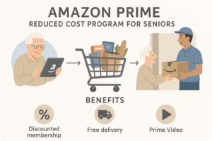 How much is Amazon Prime for Seniors? Amazon Prime Discounts for Seniors in 2025 12 629 39075 11 10 3AH47 amazon prime senior benefits infographic