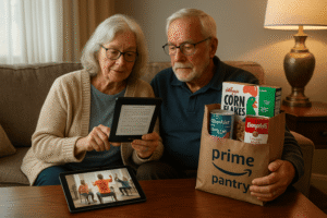 How much is Amazon Prime for Seniors? Amazon Prime Discounts for Seniors in 2025 14 629 39075 13 12 2YGLG senior couple amazon prime benefits