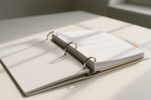 629 42562 9 1 VZXJB minimal binder colorful tabs organization