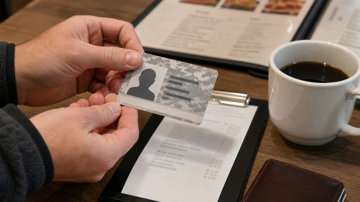 Restaurant Military Discounts for Veterans: Deals Guide 6 Military ID verification for restaurant veteran discounts