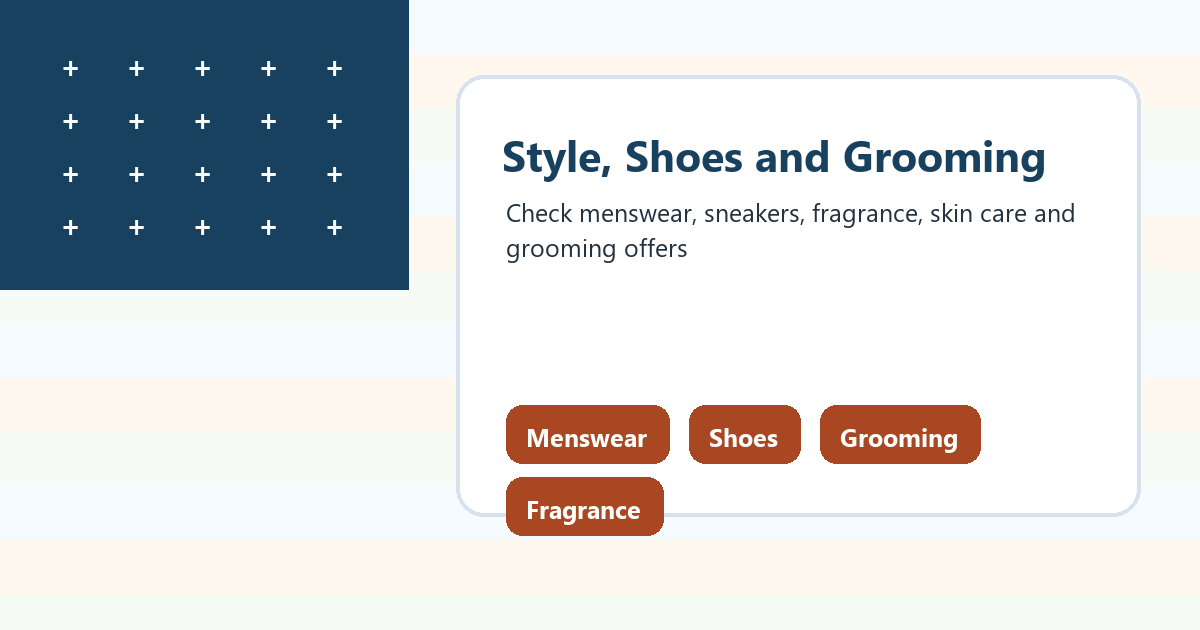 Father's Day Deals 2026: Coupons, Discounts and Gift Sales 6 Father's Day menswear shoe fragrance and grooming deals